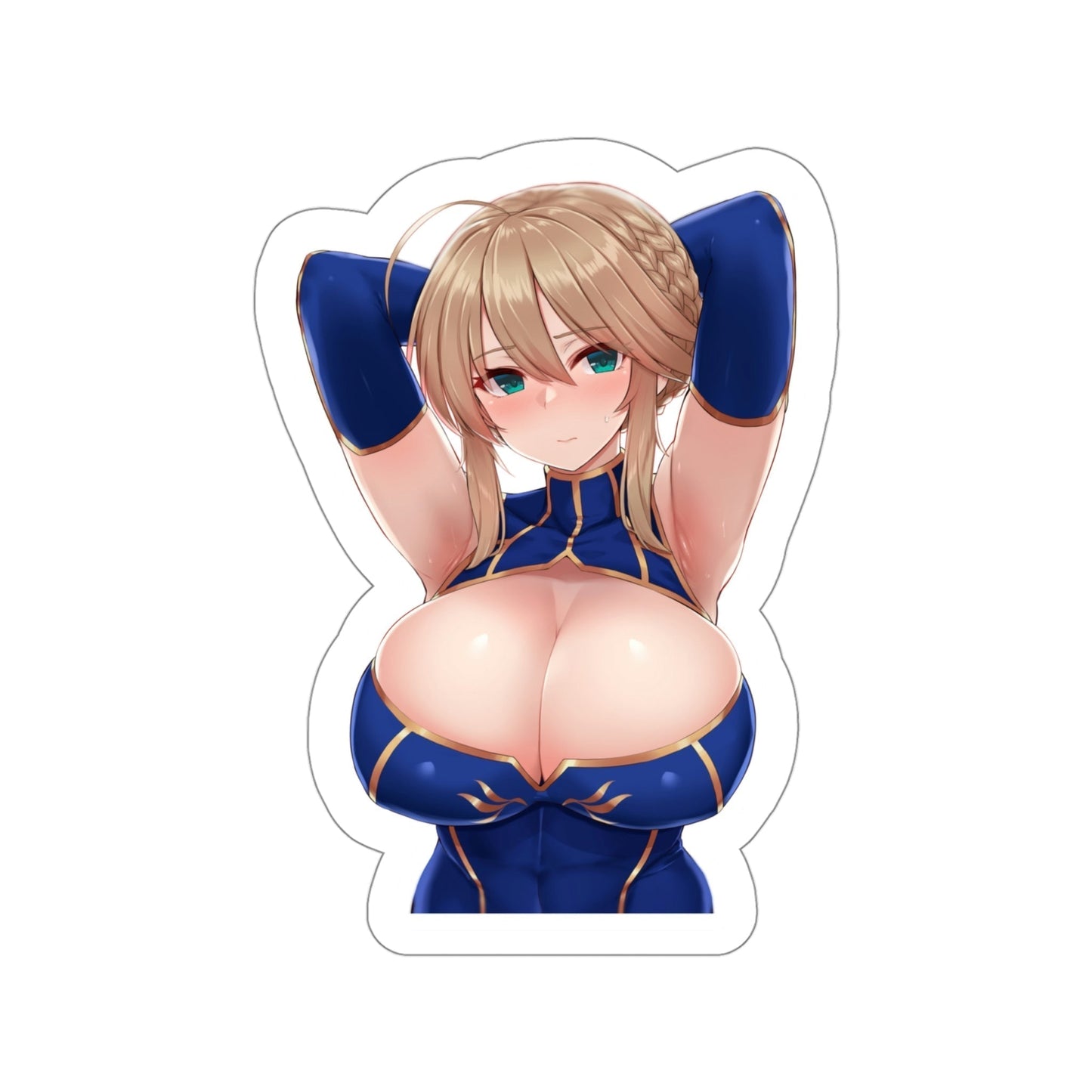 Fate Grand Order - Artoria Pendragon Lancer (Anime/Ecchi/Waifu) STICKER Vinyl Die-Cut Decal-4 Inch-The Sticker Space