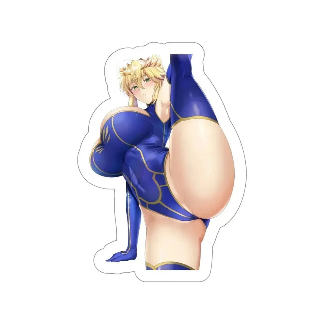 Fate Grand Order - Artoria Pendragon Lancer v2 (Anime/Ecchi/Waifu) STICKER Vinyl Die-Cut Decal 4 Inch - The Sticker Space