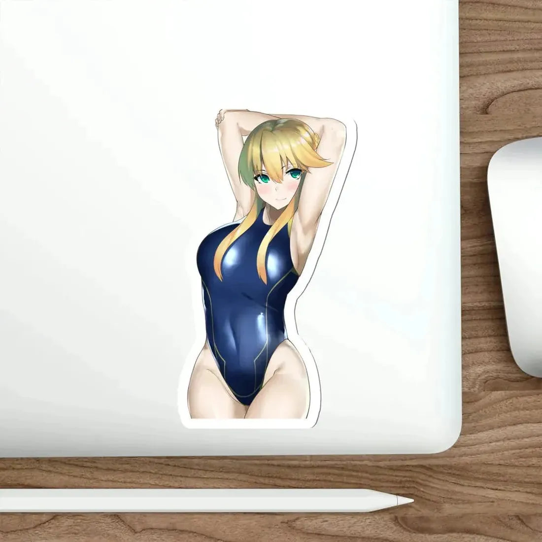Fate Grand Order - Artoria Pendragon Lancer v4 (Anime/Ecchi/Waifu) STICKER Vinyl Die-Cut Decal - The Sticker Space