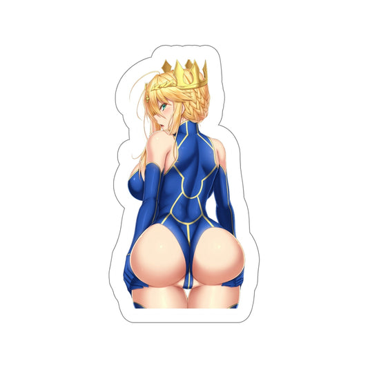 Fate Grand Order - Artoria Pendragon Lancer v6 (Anime/Ecchi/Waifu) STICKER Vinyl Die-Cut Decal-6 Inch-The Sticker Space