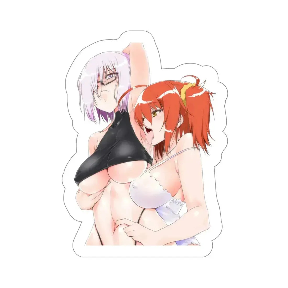 Fate Grand Order - Fujimaru Ritsuka, Mash Kyrielight (Anime/Ecchi/Waifu) STICKER Vinyl Die-Cut Decal 4 Inch - The Sticker Space