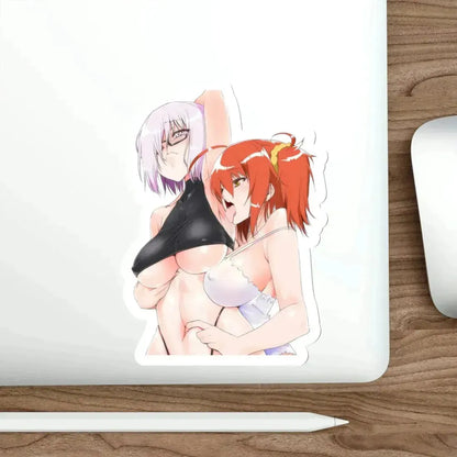 Fate Grand Order - Fujimaru Ritsuka, Mash Kyrielight (Anime/Ecchi/Waifu) STICKER Vinyl Die-Cut Decal - The Sticker Space