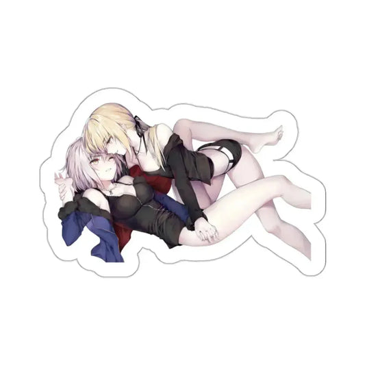Fate Grand Order - Joan of Arc, Arturia Pendragon (Anime/Ecchi/Waifu) STICKER Vinyl Die-Cut Decal 2 Inch - The Sticker Space
