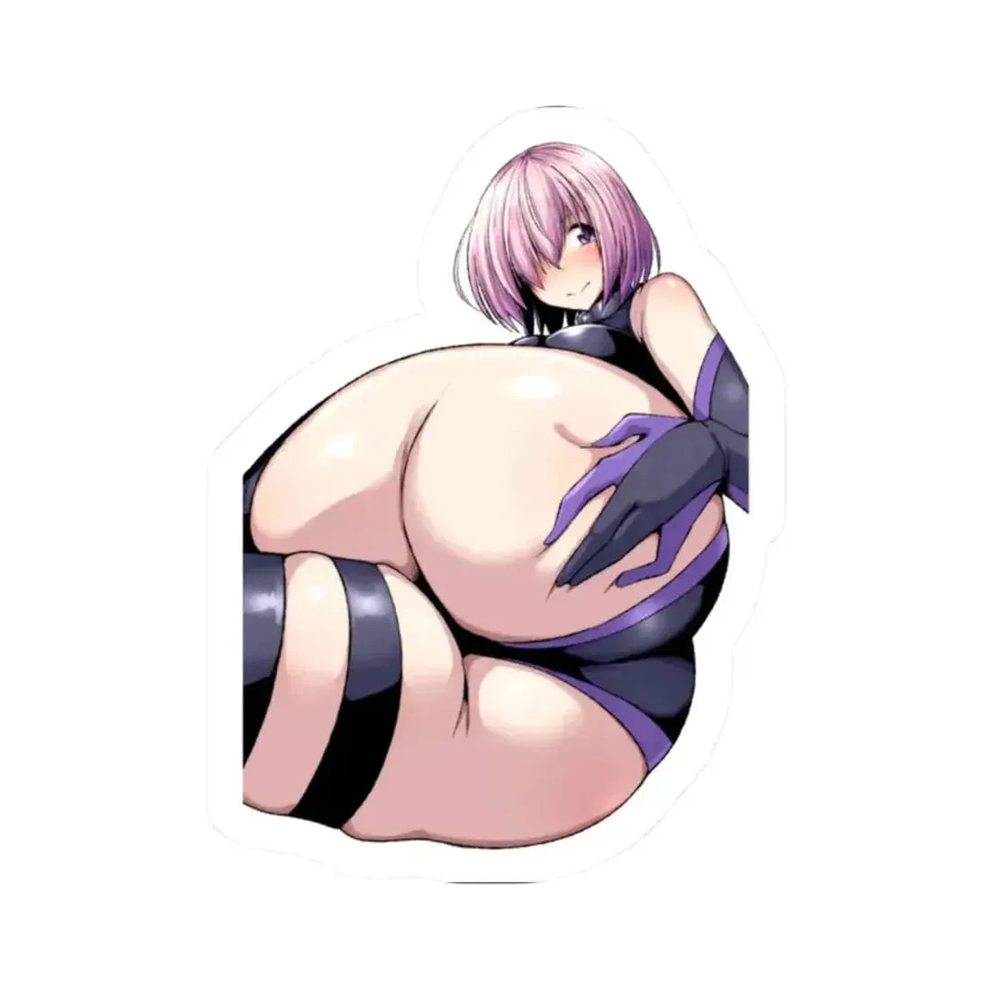 Fate Grand Order Mash Kyrielight Shielder 17 (Anime/Ecchi) STICKER Vinyl Kiss-Cut Decal 2 Inch White - The Sticker Space