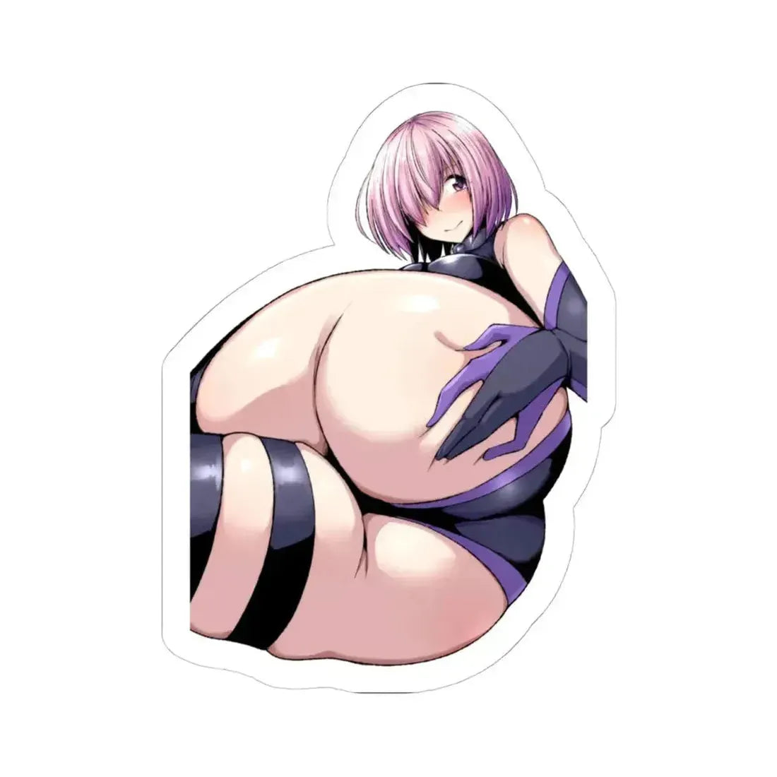 Fate Grand Order Mash Kyrielight Shielder 17 (Anime/Ecchi) STICKER Vinyl Kiss-Cut Decal 4 Inch White - The Sticker Space