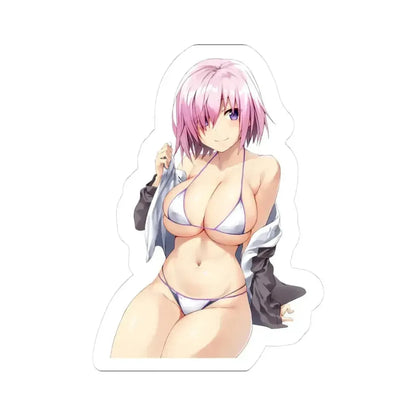 Fate Grand Order Mash Kyrielight Shielder 3 (Anime/Ecchi) STICKER Vinyl Kiss-Cut Decal 3 Inch White - The Sticker Space
