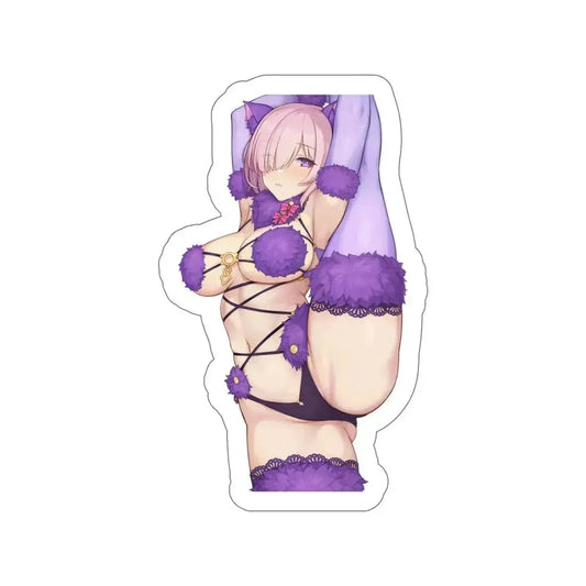 Fate Grand Order - Mash Kyrielight v10 (Anime/Ecchi/Waifu) STICKER Vinyl Die-Cut Decal 6 Inch - The Sticker Space