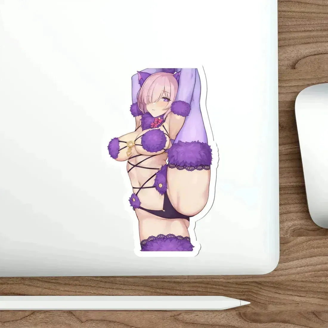 Fate Grand Order - Mash Kyrielight v10 (Anime/Ecchi/Waifu) STICKER Vinyl Die-Cut Decal - The Sticker Space