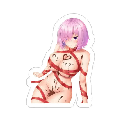 Fate Grand Order - Mash Kyrielight v12 (Anime/Ecchi/Waifu) STICKER Vinyl Die-Cut Decal 2 Inch - The Sticker Space