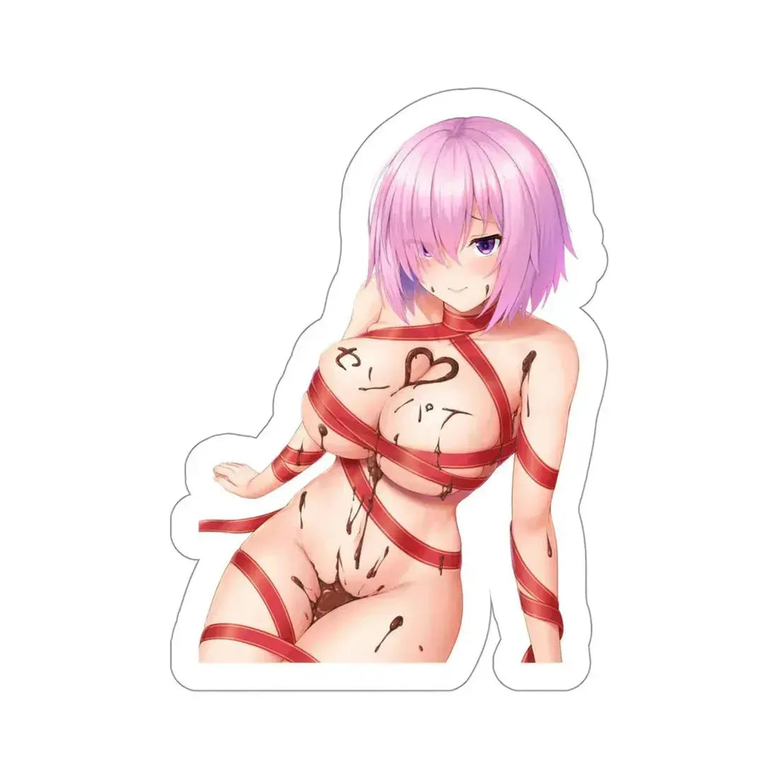 Fate Grand Order - Mash Kyrielight v12 (Anime/Ecchi/Waifu) STICKER Vinyl Die-Cut Decal 4 Inch - The Sticker Space