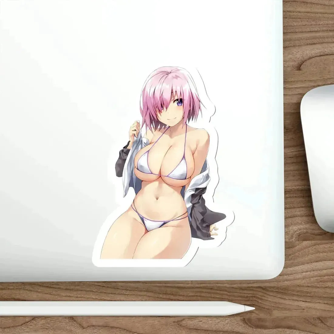 Fate Grand Order - Mash Kyrielight v3 (Anime/Ecchi/Waifu) STICKER Vinyl Die-Cut Decal - The Sticker Space