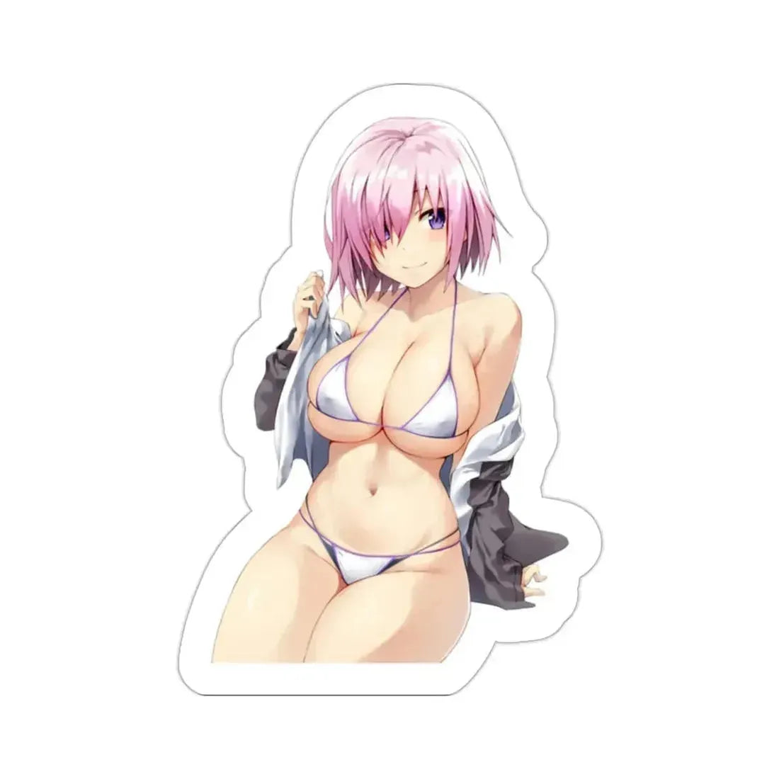 Fate Grand Order - Mash Kyrielight v3 (Anime/Ecchi/Waifu) STICKER Vinyl Die-Cut Decal - The Sticker Space