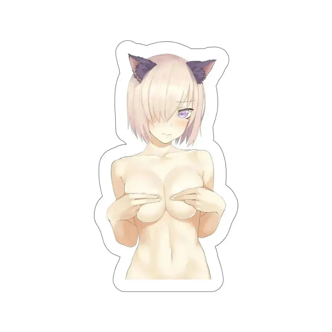 Fate Grand Order - Mash Kyrielight v5 (Anime/Ecchi/Waifu) STICKER Vinyl Die-Cut Decal 6 Inch - The Sticker Space