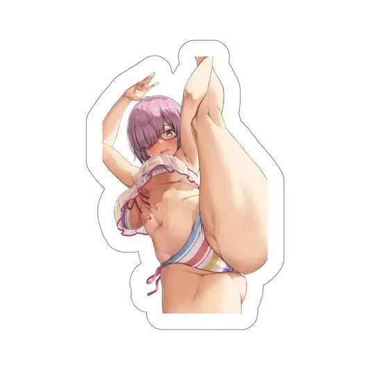 Fate Grand Order - Mash Kyrielight v6 (Anime/Ecchi/Waifu) STICKER Vinyl Die-Cut Decal 6 Inch - The Sticker Space