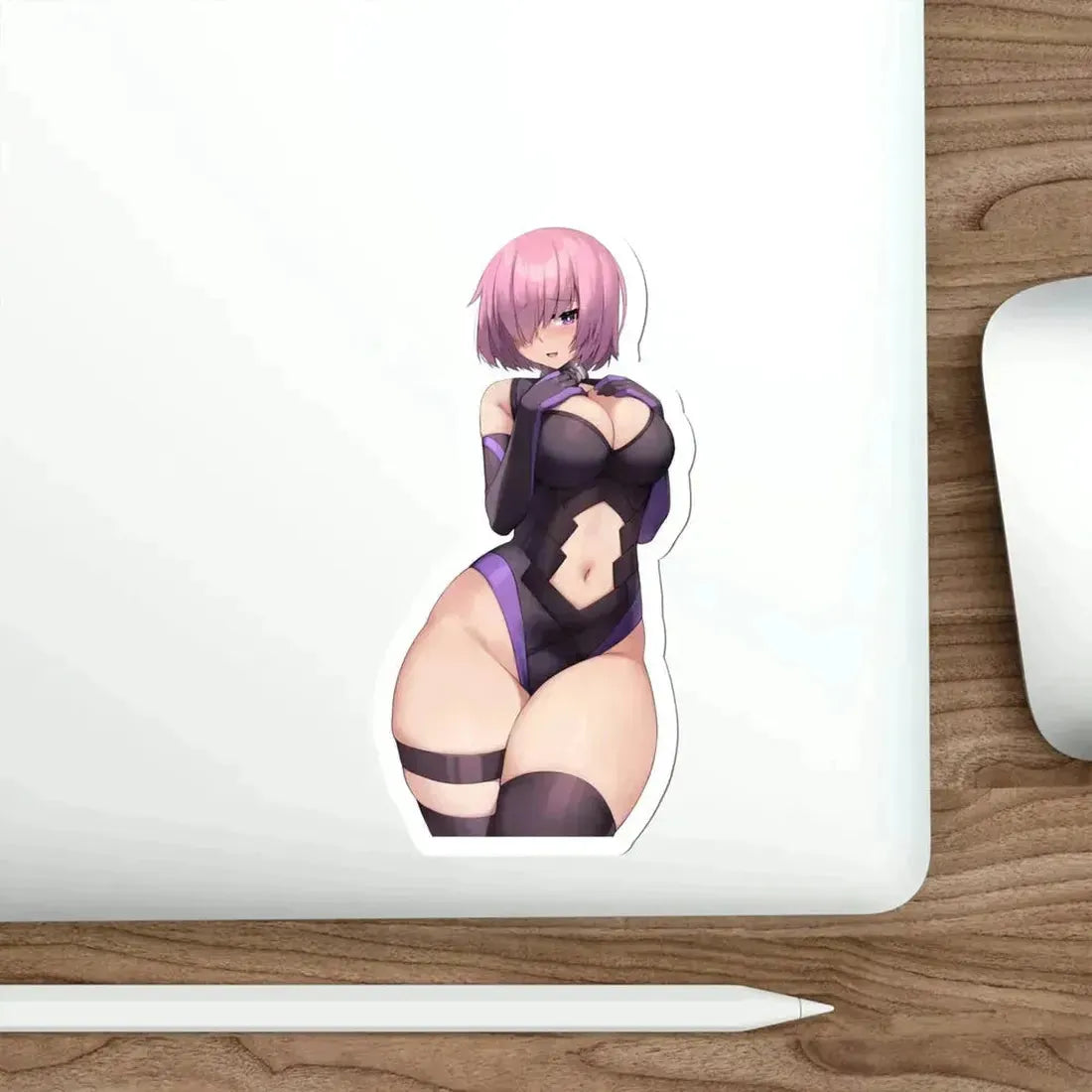 Fate Grand Order - Mash Kyrielight v8 (Anime/Ecchi/Waifu) STICKER Vinyl Die-Cut Decal - The Sticker Space