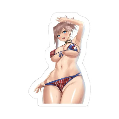 Fate Grand Order Miyamoto Musashi Saber 2 (Anime/Ecchi) STICKER Vinyl Kiss-Cut Decal 4 Inch White - The Sticker Space