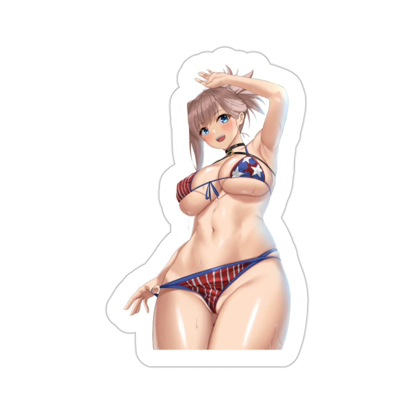 Fate Grand Order - Miyamoto Musashi v2 (Anime/Ecchi/Waifu) STICKER Vinyl Die-Cut Decal-2 Inch-The Sticker Space