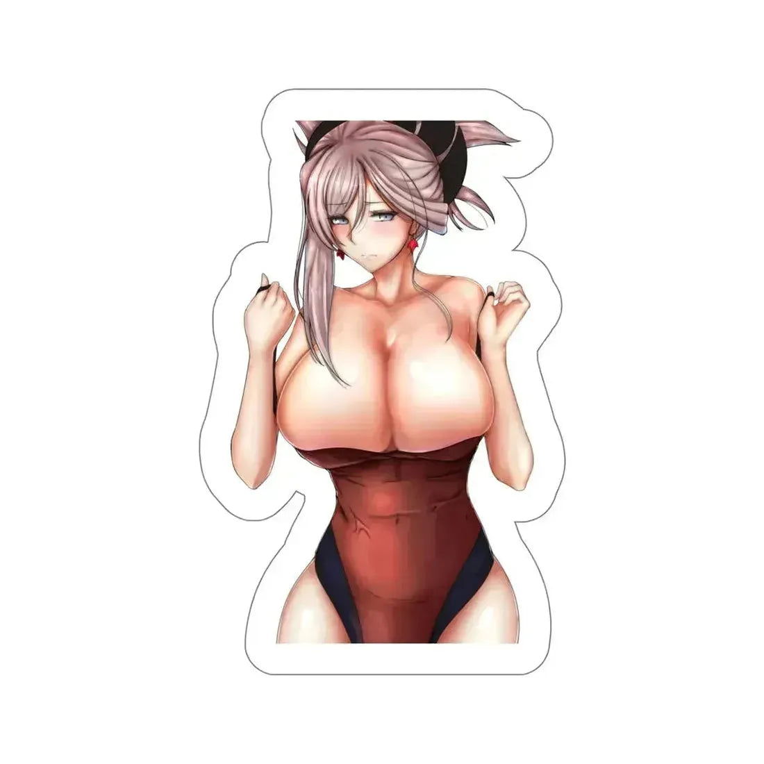 Fate Grand Order - Miyamoto Musashi v4 (Anime/Ecchi/Waifu) STICKER Vinyl Die-Cut Decal 6 Inch - The Sticker Space