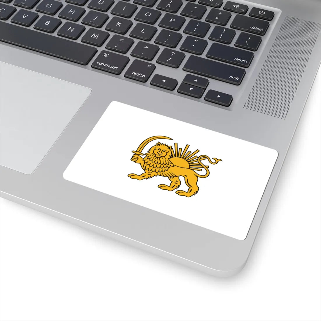 Fath Ali Shah Flag (Iran) STICKER Vinyl Kiss-Cut Decal - The Sticker Space