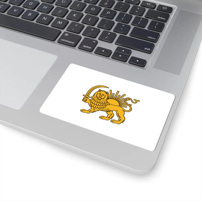 Fath Ali Shah Flag (Iran) STICKER Vinyl Kiss-Cut Decal - The Sticker Space