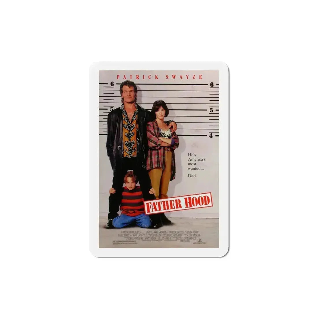 Father Hood 1993 Movie Poster Refrigerator Magnet 4 Inch - The Sticker Space