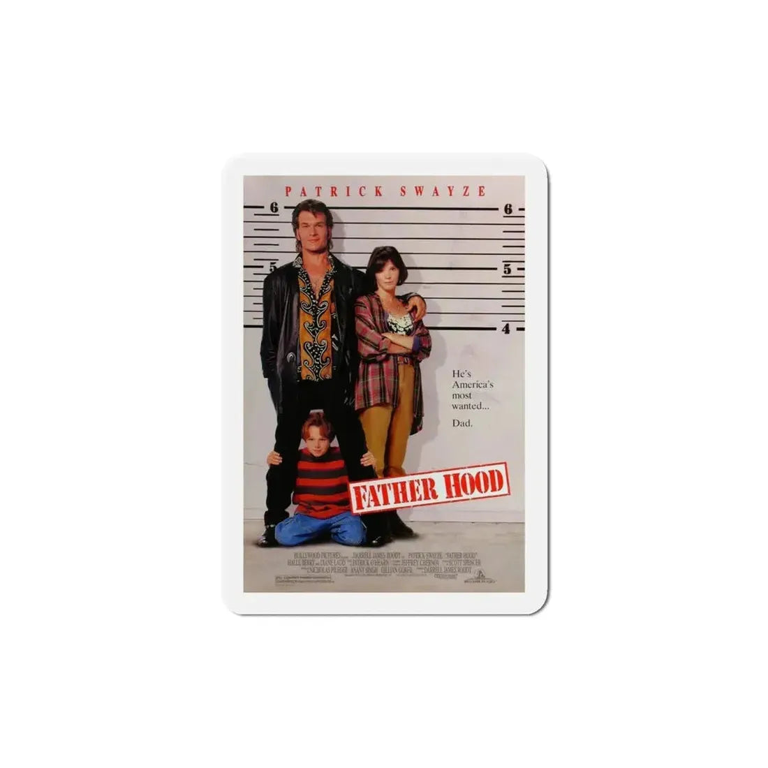 Father Hood 1993 Movie Poster Refrigerator Magnet - The Sticker Space