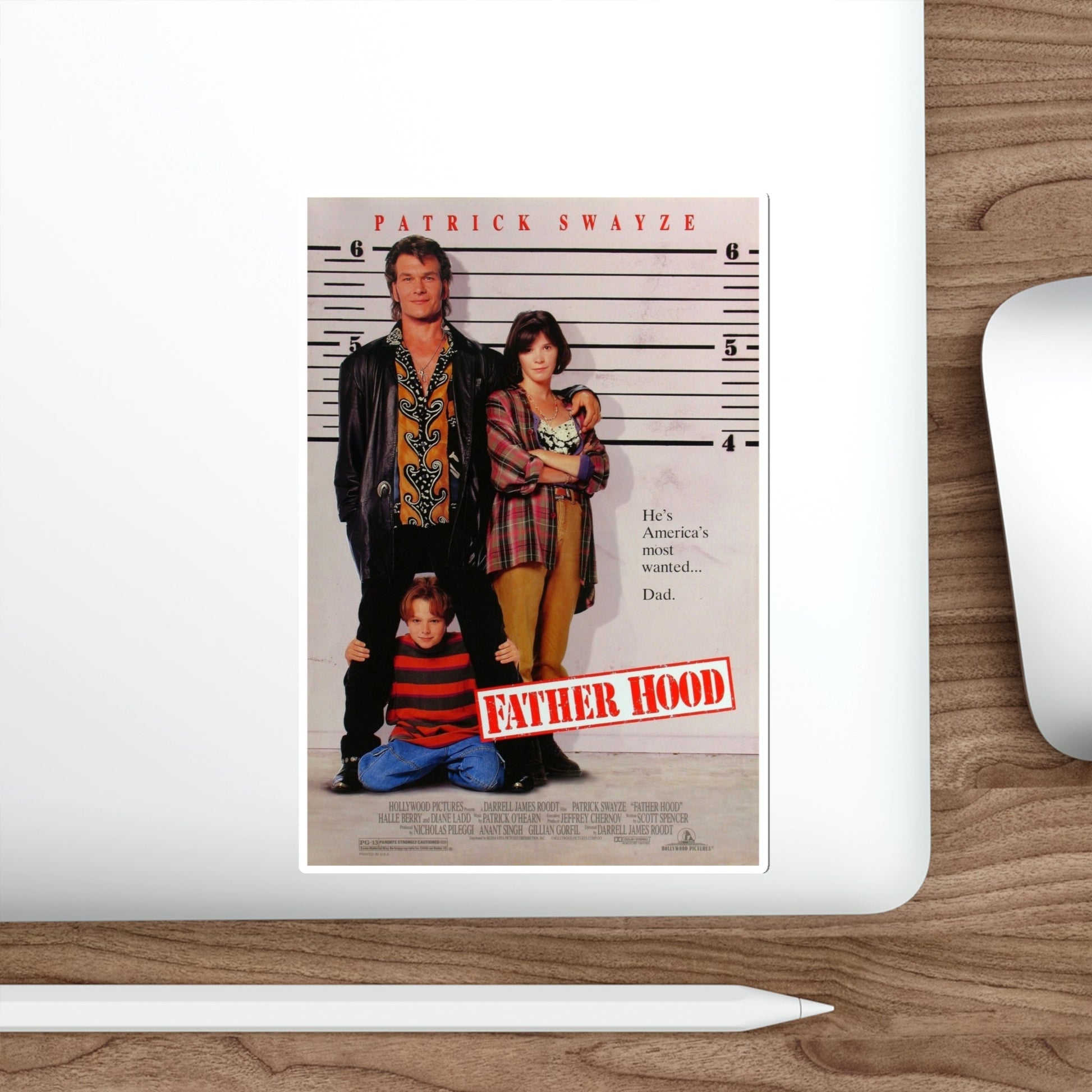 Father Hood 1993 Movie Poster STICKER Vinyl Die-Cut Decal-The Sticker Space