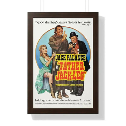 FATHER JACK-LEG 1972 - Framed Movie Poster - The Sticker Space