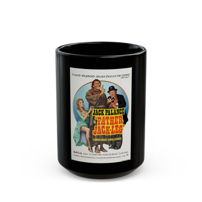 FATHER JACK-LEG 1972 Movie Poster - Black Coffee Mug-15oz-The Sticker Space