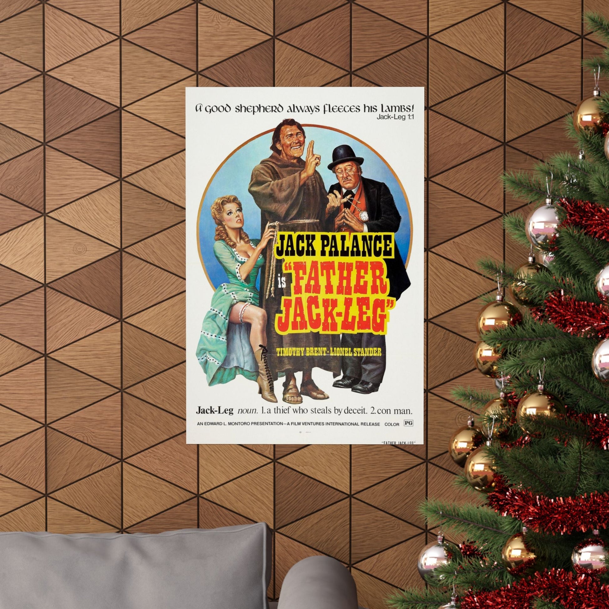 FATHER JACK-LEG 1972 - Paper Movie Poster-The Sticker Space