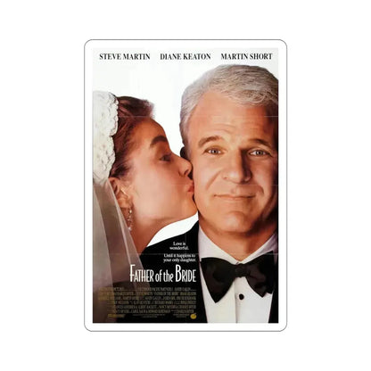 Father of the Bride 1991 Movie Poster STICKER Vinyl Die-Cut Decal 6 Inch - The Sticker Space