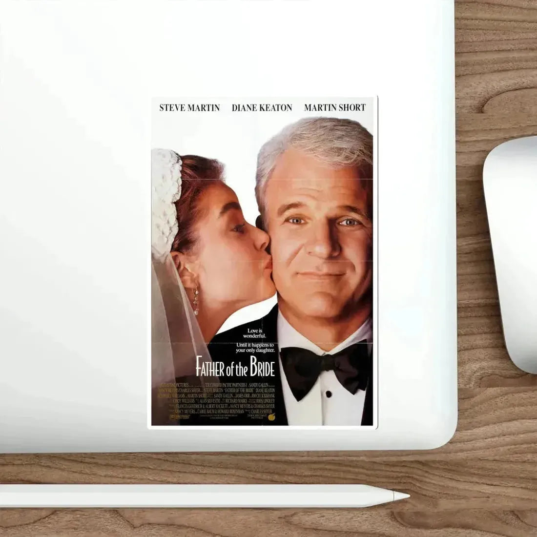 Father of the Bride 1991 Movie Poster STICKER Vinyl Die-Cut Decal - The Sticker Space