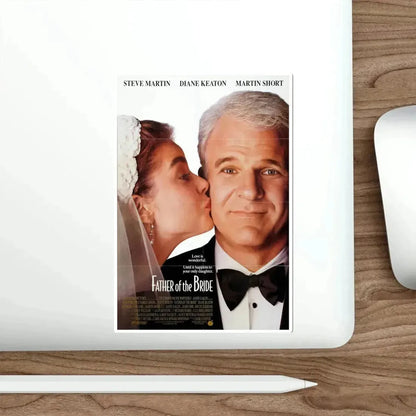 Father of the Bride 1991 Movie Poster STICKER Vinyl Die-Cut Decal - The Sticker Space
