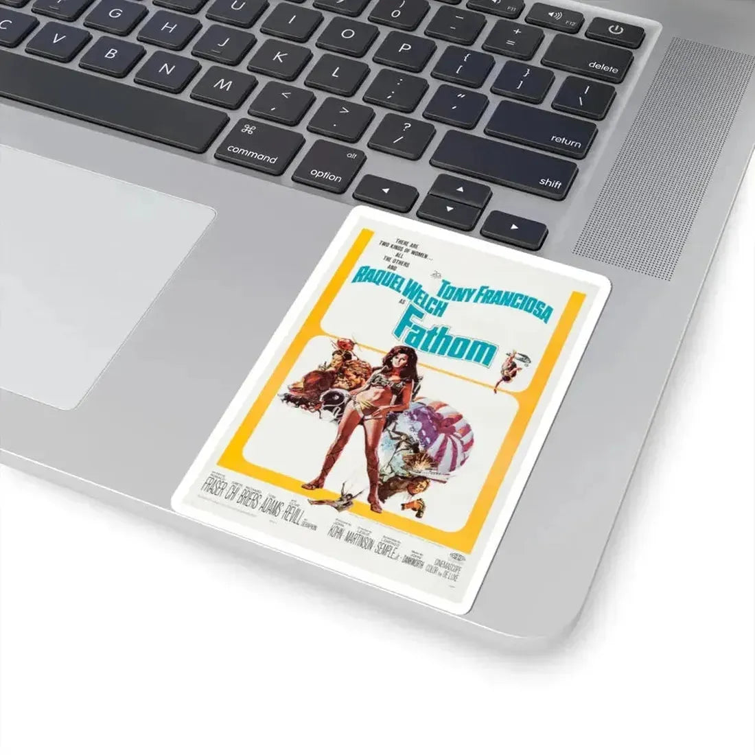 Fathom 1967 Movie Poster - STICKER Vinyl Kiss-Cut Decal - The Sticker Space