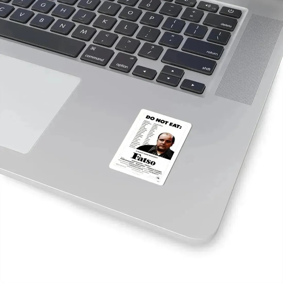 Fatso 1980 Movie Poster - STICKER Vinyl Kiss-Cut Decal - The Sticker Space