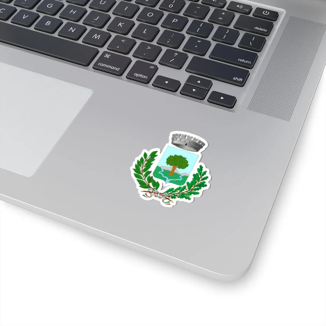 Favale di Malvaro-Stemma (Italy) (Coat of Arms) STICKER Vinyl Kiss-Cut Decal - The Sticker Space