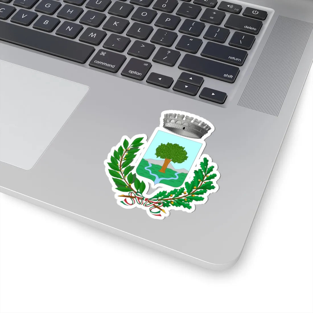 Favale di Malvaro-Stemma (Italy) (Coat of Arms) STICKER Vinyl Kiss-Cut Decal - The Sticker Space