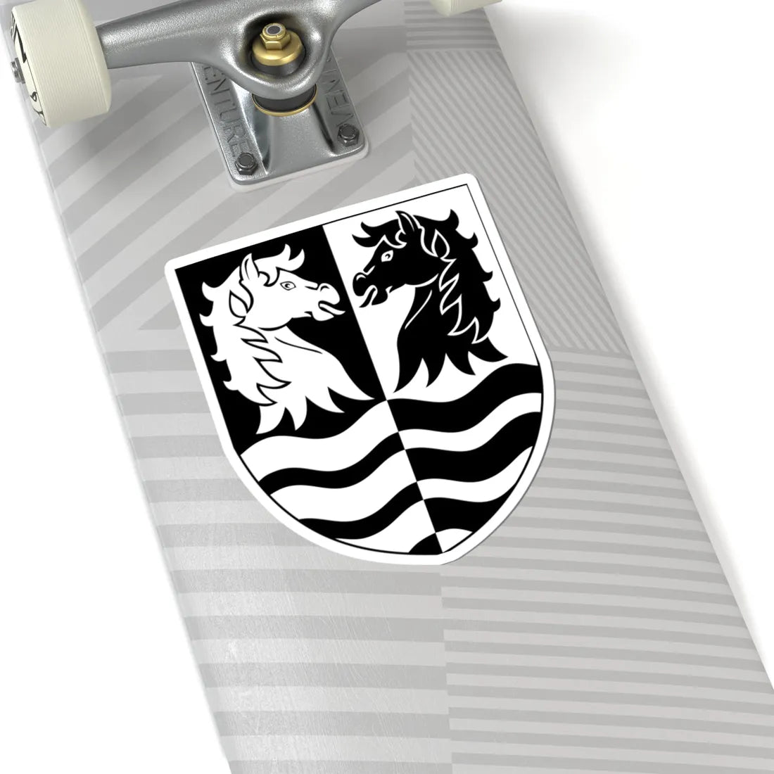 Faxe Kommune coa (Denmark) (Coat of Arms) STICKER Vinyl Kiss-Cut Decal - The Sticker Space