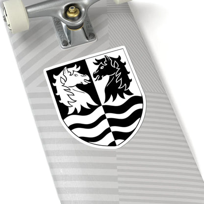 Faxe Kommune coa (Denmark) (Coat of Arms) STICKER Vinyl Kiss-Cut Decal - The Sticker Space