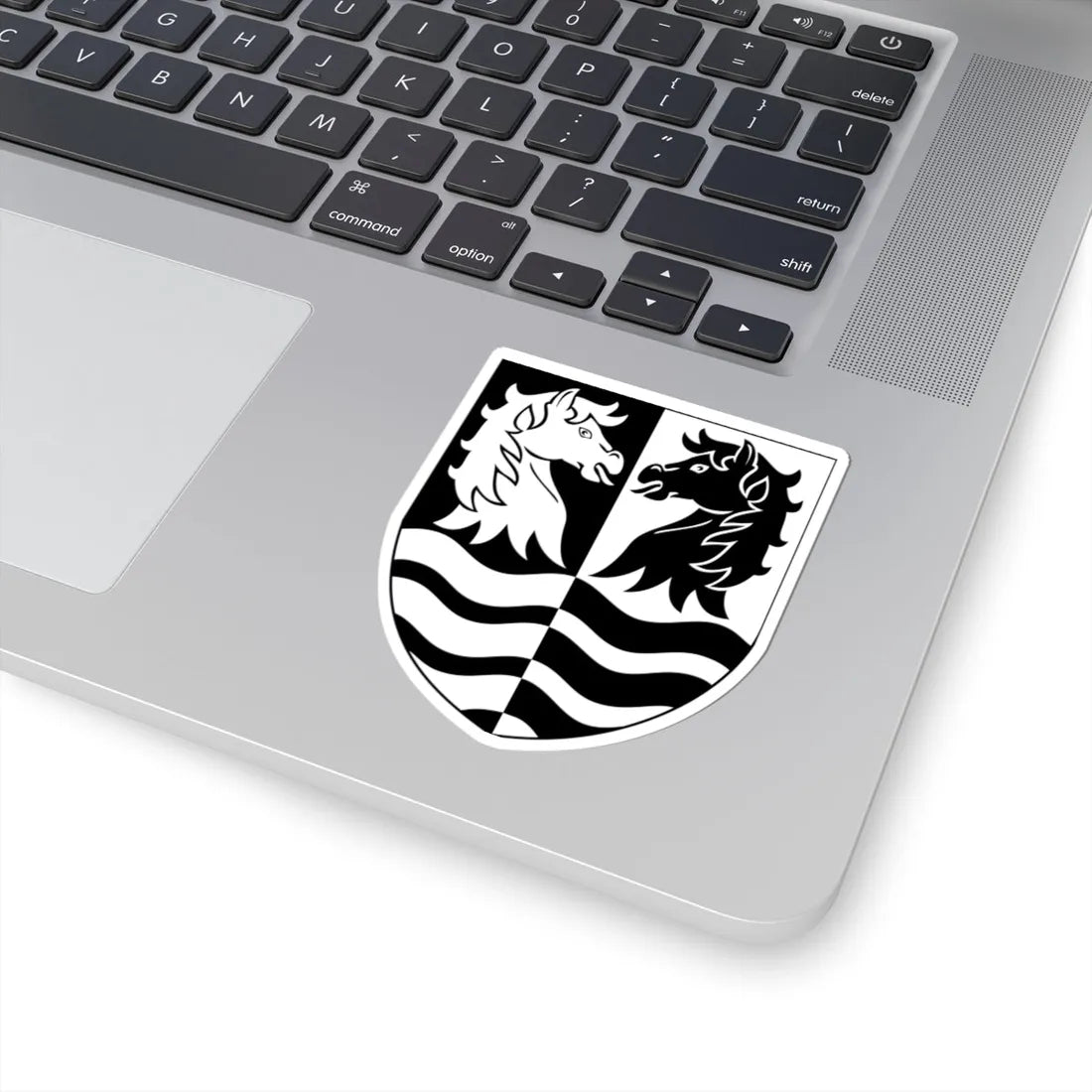 Faxe Kommune coa (Denmark) (Coat of Arms) STICKER Vinyl Kiss-Cut Decal - The Sticker Space