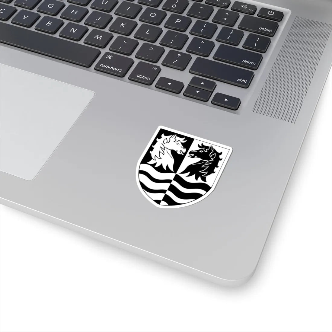 Faxe Kommune coa (Denmark) (Coat of Arms) STICKER Vinyl Kiss-Cut Decal - The Sticker Space