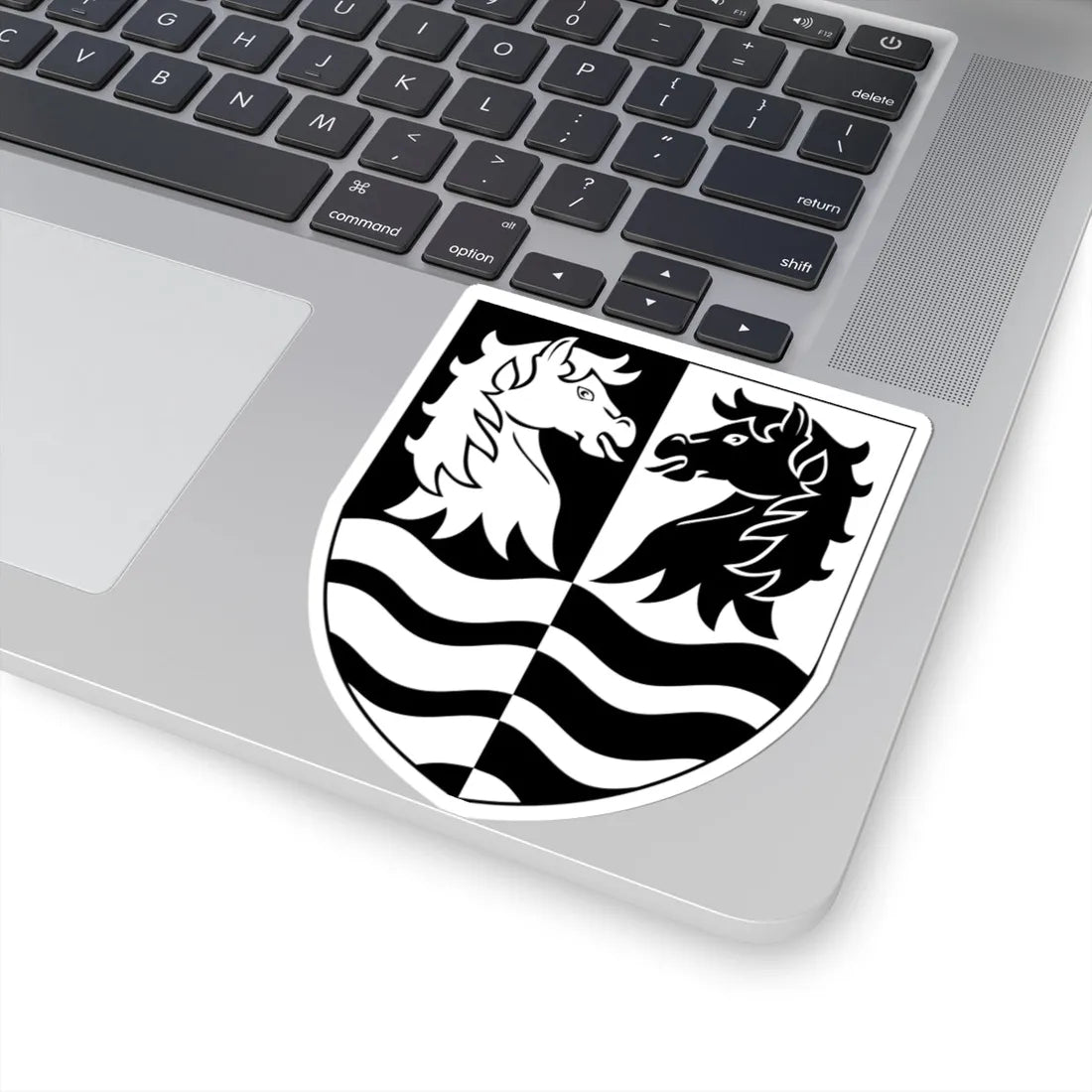 Faxe Kommune coa (Denmark) (Coat of Arms) STICKER Vinyl Kiss-Cut Decal - The Sticker Space