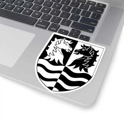 Faxe Kommune coa (Denmark) (Coat of Arms) STICKER Vinyl Kiss-Cut Decal - The Sticker Space