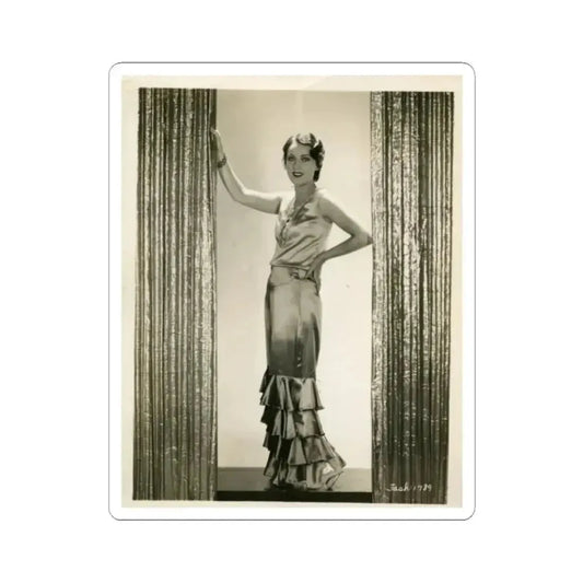 Fay Wray #119 (Vintage Female Icon) STICKER Vinyl Kiss-Cut Decal 2 Inch White - The Sticker Space