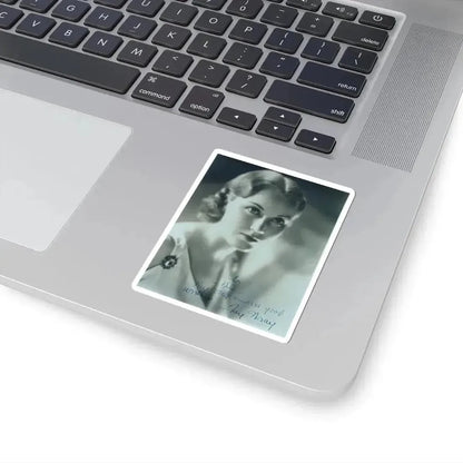 Fay Wray #147 (Vintage Female Icon) STICKER Vinyl Kiss-Cut Decal - The Sticker Space