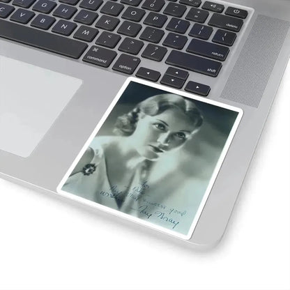 Fay Wray #147 (Vintage Female Icon) STICKER Vinyl Kiss-Cut Decal - The Sticker Space