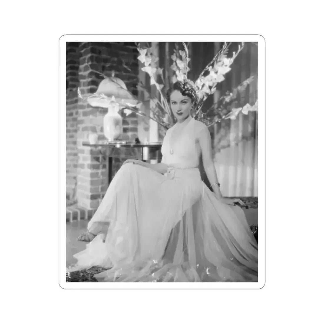 Fay Wray #161 (Vintage Female Icon) STICKER Vinyl Kiss-Cut Decal 4 Inch White - The Sticker Space