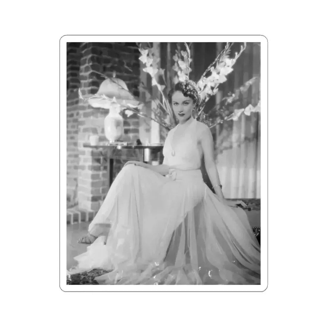 Fay Wray #161 (Vintage Female Icon) STICKER Vinyl Kiss-Cut Decal 6 Inch White - The Sticker Space