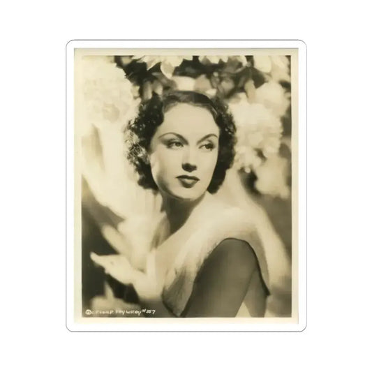 Fay Wray #166 (Vintage Female Icon) STICKER Vinyl Kiss-Cut Decal 2 Inch White - The Sticker Space