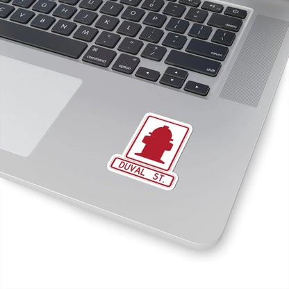 FDOT Road sign - Fire hydrant (Florida) (Road Sign) STICKER Vinyl Kiss-Cut Decal - The Sticker Space